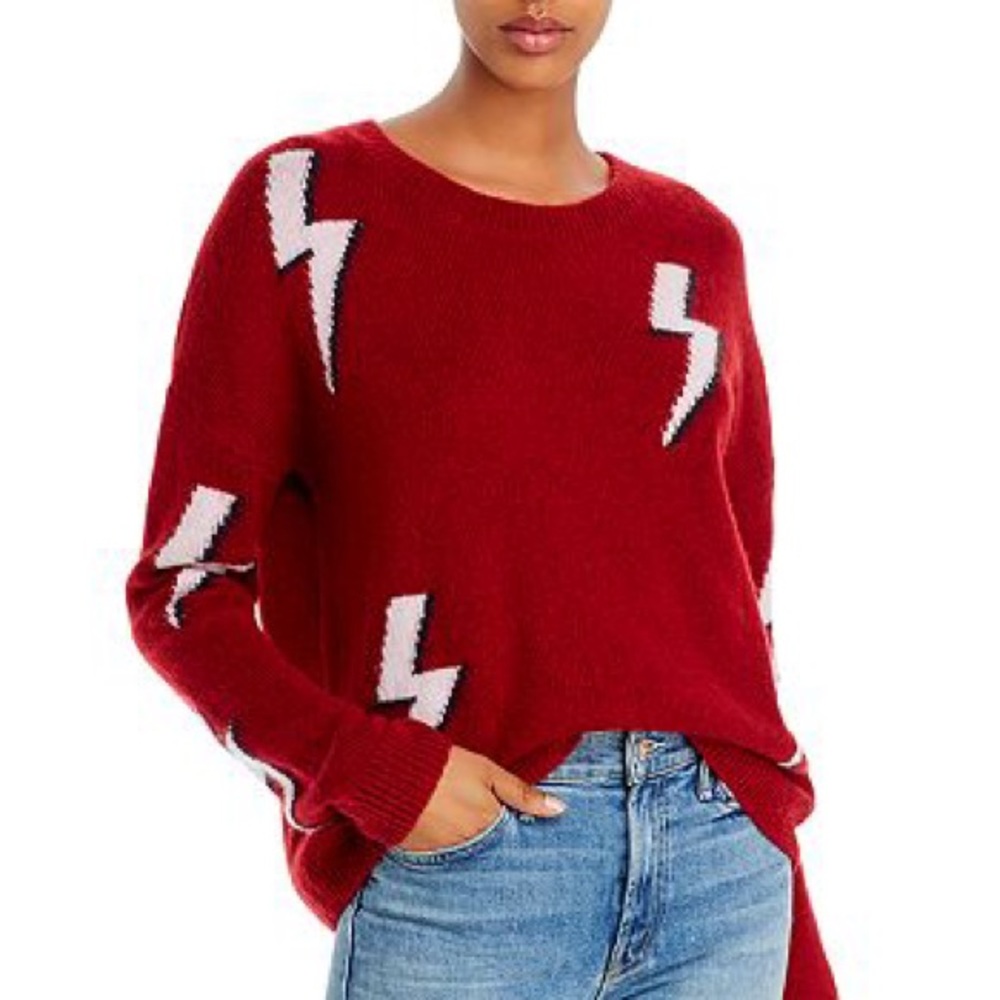 Rails Lightning Bolt Sweater Red (Xs) - image 1